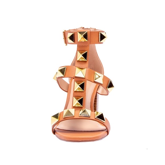 Camel Studded Heel - Picture 3 of 7